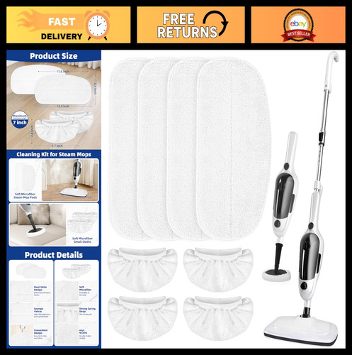 Pack steam mop pads - pack,