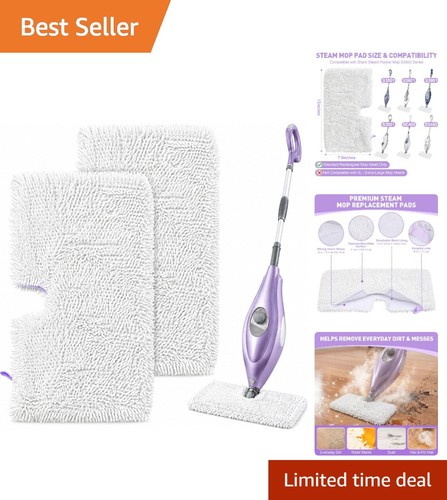 Pack microfiber steam - 2, mop