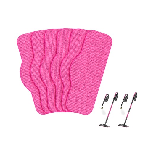 6pack microfiber pads steam - 6pack,