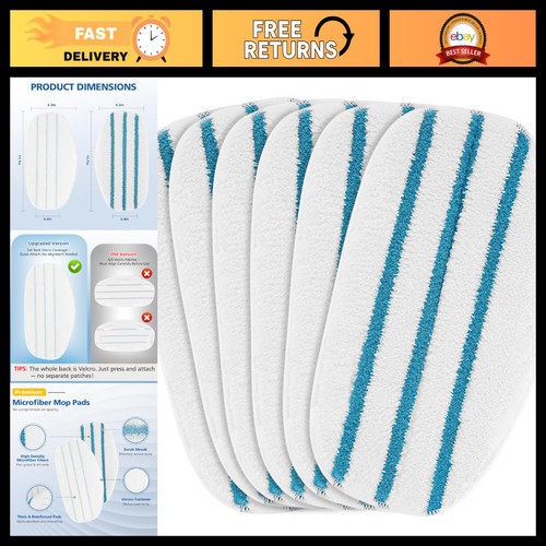 Pack replacement steam mop - 6,