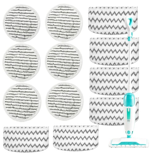 Pack steam mop replacement - mop,