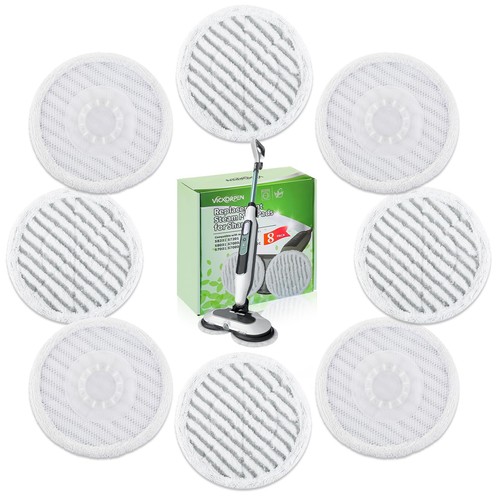 Pack steam mop - 8, replacement
