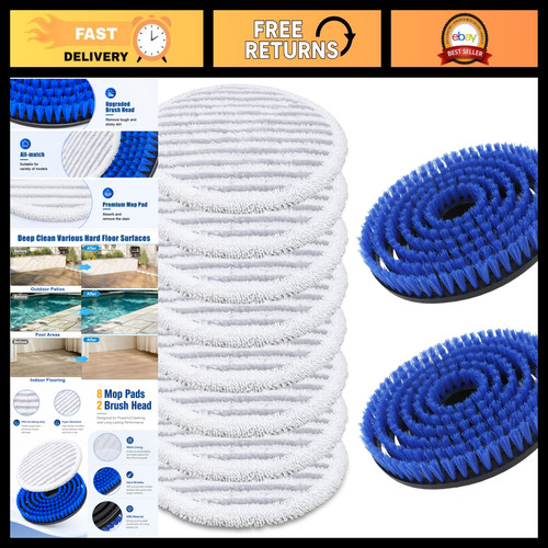 Replacement steam mop pads - mop,