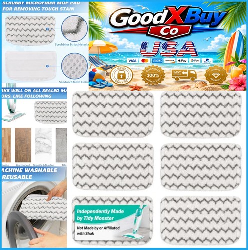 Steam mop replacement pads - mop,